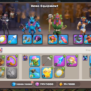 [LIMITED OFFER]🚀LEGENDARY SUPER TH17🚀FULL MAX | EPIC EQUIPMENTS | OLD TREES & OBSTACLES | EPIC MAX ACCOUNT | INSTANT | - Image 5
