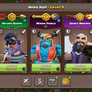 TH 15  LEVEL 180  7 EPIC EQUIPMENTS  Heros  Levels 67/81/57/52/30  Max Builder Base  1260 Gems  Full Access Account - Image 4
