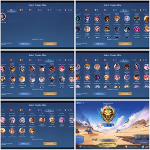 [IOS/ANDROID] CEL LVL 157 | 131 HEROES | 378 SKINS | EXALTED 3 | IMMORTAL 171 BEST | ALUCARD LEGEND - ALDOUS COLLECTOR - - Image 4