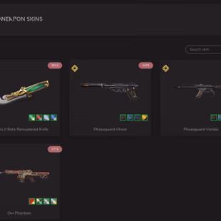 ( NA ) EP1 Radiant Most Rare | 2x EP1 Radiant Buddies | 5 Years // Beta Remastered Knife | Phaseguard Vandal | 1 - Image 1