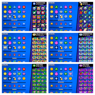 Full Max Account💎Trophy 107K💎All Brawler [Max-Hyper] Legend Hit | Skins 540-icones 614 | Prestige 103 | 25K Coins - Image 4