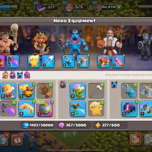 2019 TREE - FULL MAX TH 12 - HEROES MAX - 1556 WWS - 500 GEMS - PIXEL SCENERY - INSTANT AVAILABLE - Image 6