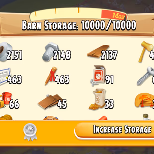 🎯LVL 102 HAY DAY ACCT | 10K BARN MAX 💯 SILO 3050 | 1049 DIAMONDS  | 10M COINS  | INSTANT DELIVERY - Image 6