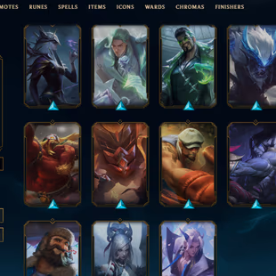 SEVER [ LAN ] -168 LVL  - IRON IV 132 WINS- 29 SKINS - 100 CHAMP [ 72680 BE - 0 RP ] - FULL ACCESS - Image 4