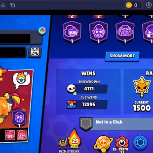 ⭐284 SKINS⭐80.000 TROPHIES | 101 BRAWLERS | 34 HYPERCHARGE | 46 MAX | 57 PRESTIGE | 16 BUFFIES - Image 6
