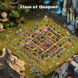 TH 17 ! 4 Scenery ( 2 Legendary ) ! 3 Hero Max ! 17 Hero Skins ! 9k Gems ! 13 Epics ( 3 Epic Max ) ! Builder Base Maxed  - Image 8