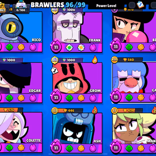 🔥MERCHANG GALE🔥 TROPHIES 36962 [] BRAWLERS 96 [] MAX BR 38 [] HYPER 32 [] SKINS 255 - Image 5