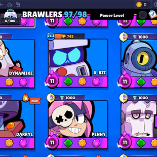 274 SKINS | 39 HYPERCHARGED | PIN 11.11 | EL PRIMO CORINTHIANS | 70.367 TROPHIES | 97 BRAWLERS | 41 MAX BRAWLERS  - Image 7