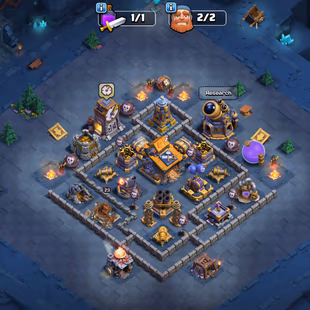 🔥[TH 16 NEAR MAX - 80-80-43-45-30 HEROS]🔥 SPIKY BALL [20] - FIRE BALL [20] - ELECTRO BOOTS [17] - ROCKET SPEAR [17] - Image 6