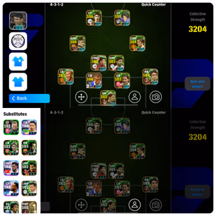efootball mobile | 216 Players | 3198Strength | Konami Only | Android-iOS  - Image 2