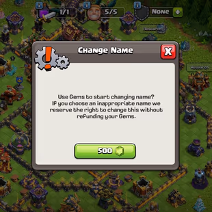 TH 16 Rush Donation Account | Rename 500 Jems have | Fast delivery  - Image 2