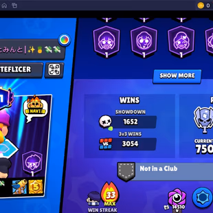 204 SKINS | 33.700 TROPHIES | 87 BRAWLERS | 10 HYPERCHARGE | 10 MAX | 11 PRESTIGE | 17 BUFFIES - Image 6