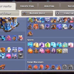 🔥TH 18 NEAR MAX🔥BK 100 AQ 100 MP 64 GW 63 RC 50 || GOOD HERO EQUIPMENT || FREE NAME CHANGE || 8 HERO SKIN - Image 5