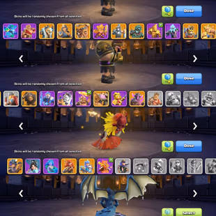 RARE TH9||2440 WS||LEAGUE HERO KING,QUEEN SKIN||16 PAID TOP SCENERY||28 HERO SKINS||4 EPIC MAX||3 PAID BUILDRBASE SCENRY - Image 4
