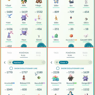 🎯ULTRA PREMIUM POKEMON GO👹 LEVEL 48 ACCOUNT | 100 LEGENDARIES | RARE MYTHICALS & SHINIES | DYNAMAX & GIGANTAMAX  - Image 4