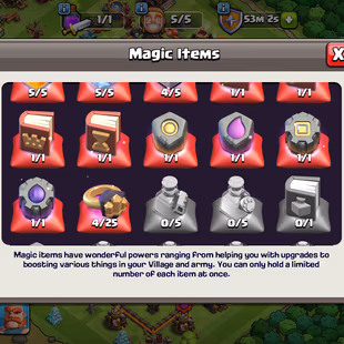 🔥TH10 MAXED[NOTHING LEFT TO UPGRADE]-7X EPIC EQUIPMENT-2X SCENERY-1X AQ SKIN-77 CWL MEDALS-FREE NC- LOTS OF MAGIC ITEMS - Image 6