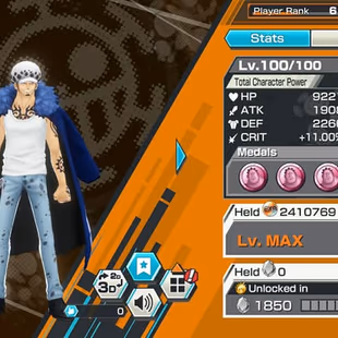 [3837] [ ANDROID ] 5 EX - Kizaru + Lucci + Kaido + Shanks + Law , 3910 Gems ANDROID + 3163 fragments , Solo Fresh  - Image 4