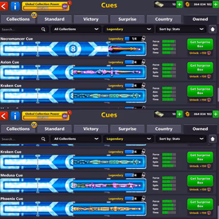 Level 63 - Coin 864M - Cash 10 - Rank Veteran - Trophy 2152 - Legendary Cubes 3 - Lucky Shot 6x - Code1151 - Image 6