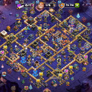 🔥2x Sceneries🔥 || Th18 || All 15 Epic Equipment || Heroes 82-93-53-56-38 || Defense Almost Max || Nc Available ||Cheap - Image 1