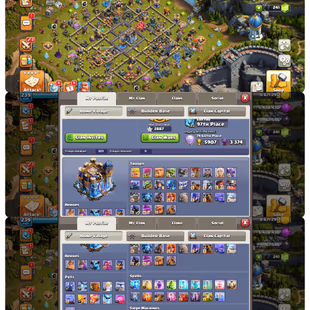 TH 18 STANDARD-CLASH OF DRAGON SCENERY-2 X HERO MAX-BK 100 AQ 102 MP 72 GW 80 RC 55-EPIC EQUIPMENT 4X MAX - Image 1