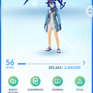 POKEMON GO LVL 56 | ETERNATUS | SD 1,1M | CN ON | A156 - Image 1