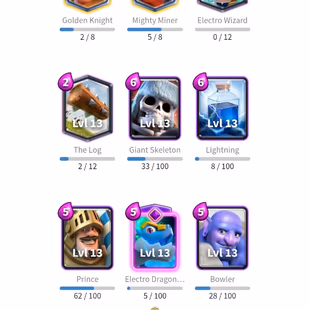 🔥KT-15 - XP LEVEL-57 | TROPHY 10756🔥| EVO-11 | MAX CARD 2| 2200 GEMS| ARENA 26 |212 CARD | POPULER EMOT COLLECTION - Image 7