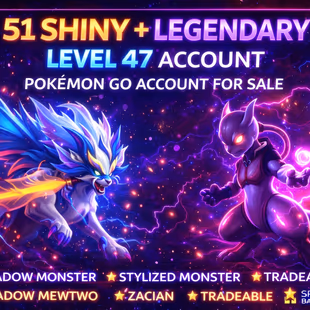  LEVEL  46 PG ACCOUNT | 160 SHINY | 112 LEGENDARY | 41 HUNDO | SHINY KYUREM | NECROZMA | GIGANTAMAX | INSTANT - Image 2