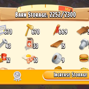 LEVEL 48 💎 2300 BARN STORAGE 💎 975 SILO STORAGE | 1227627 COINS | STORED DECORATION | RENAME AVAILABLE | INSTANT - Image 2