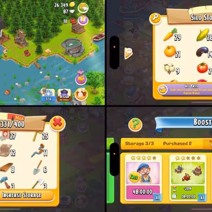 Level 42 Hay Day Farm Account  Beautiful Layout Strong Storage - Image 4