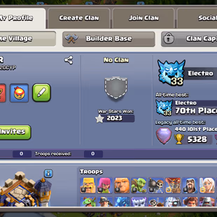 🌲[ PREMIUM TH-17 ]🌲GG-FA-EB [MAX] || SB-FB [26] || MM-DC-RS [20] || HEROS: 100-100-71-76-51 || LVL 17 WALLS |BEST DEAL - Image 2