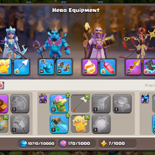 💫[ TH-17 NEAR MAX ]💫E.BOOT [MAX] || SB [26] - FB [20] || HEROS: 74-95-61-61-45 || LVL 17 WALLS || NICE DEF - TROOPS - Image 5