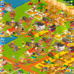 🔥6050 BARN STORAGE LEVEL 82🔥6001 BARN FILLED | SILO 416:2100 | 957 DIAMOND | 5.1 MILLON COINS | CHECK PHOTOS | INSTANT - Image 3