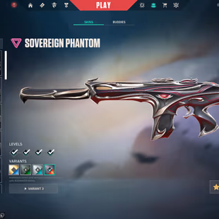 [EU] 4 Vandals | Spectrum, ChronoVoid, Sovereign Phantoms | Unranked (Ex Platinum) | 28,050 VP Spent | 310 Euro Spent  - Image 4