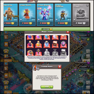 💥35 Max Equipment💥 TH18 Full Max | Max Helpers | 7500 Gems | All Max Epics | Rare Statues | Stacked | Instant Deliver - Image 7