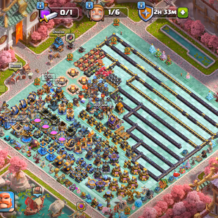 TH 18 !! 6 Heroes Maxed !! 10 Epic Maxed !! Profile Almost Max !! Town Hall Level 18 !! League Queen Skin !! 3x Scenery  - Image 2