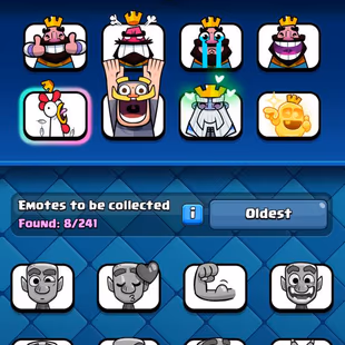 4.3k Cups / lvl 23 / Mega Knight deck / 10 evolutions / 407 gems / 8 emoji / read description - Image 8