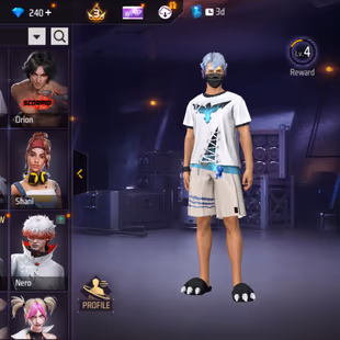 X269|Lvl 34|8 CHARACTER|18 COSTUME|11 VEHICLE|30 WEAPON(1 EVO)|DEMONIC FAMAS LVL 3|SUNRISE M4A1|RED RING FIST - Image 4