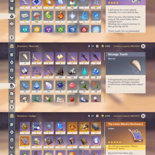 All Platform - NA (USA) - AR58 - 64 Charcter 19 5'Star - 8 Weapons 5'Star - Aino C6,Sucrose C6,Bennett C4,Xiangling C6,F - Image 6