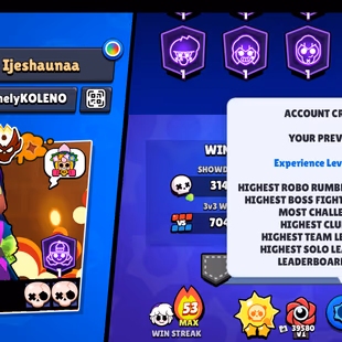 106/106-RARE SKINS | 86K TROPHY- 410X SKINS | 100/99X BRAWLER | 79X MAX | 79X HYPER | LEADERBOARD PRESTIGE-1 | BEST DEAL - Image 4