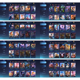 MOONTON | LV 128 | ⭐EX IMO 445 | WR 79 - HIGH WR HEROES🏆 | LEGENDS ALUCARD & FREYA - 2X NEXUS SEA | HERO 131 | SKIN 388 - Image 6