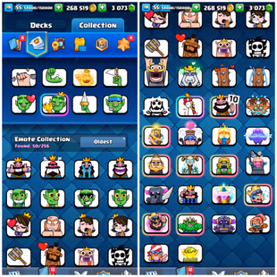 🚀RARE GOBLIN KISS EMOTE🚀PREMIUM 8500 TROPHY | 65 MAX CARDS | 8 EVO CARDS | 5 ELITE CARDS | ARENA 22 | 55 LEVEL |50 EMO - Image 3