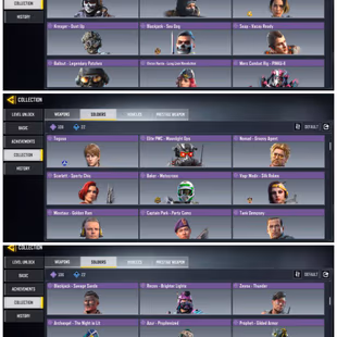 RANK LEGENDARY | 10 CP SPIN | LEVEL 400 |  1 MYTHIC GUN | 11 LEGENDARY GUN | 243 EPIC GUN | 106 EPIC SOLDIER  - Image 4