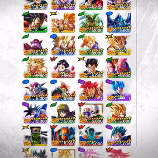 D888-IOS+Android-3 UL(SS4 Goku+Broly+Buu Kid)+Good Team Broly+25 Legends+Good Equipment+Broly 12 Red Star+Namek Goku - Image 8