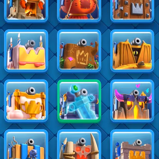 💎 GT 100 2 CRL 20 WIN EMOTES KT 16 GOBLIN KISSING TROPHY RASCAL CAKE RAINBOW PRINCE FIGHTING FISH 94 ELITE CARDS 36 EVO - Image 8