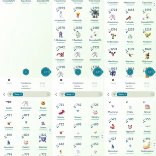 RARE FORM SHINY UNOWN 7x 💎NAGASAKI LBG 💎121 SHINY [] 67 LEGENDARY [] 3x SHINY LEGENDARY [] COSTUME PICHU [] LEVEL 43  - Image 3