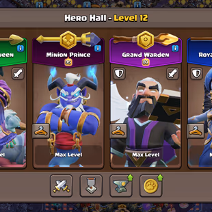 🔥302 HIGH XP LEVEL🔥[TH18] 6 HERO MAX || DEF/WALLS/ALL TROPS MAX || ALMOST 13 EPIC EQUIPMENT MAX || 4x RARE SCENERY || - Image 5