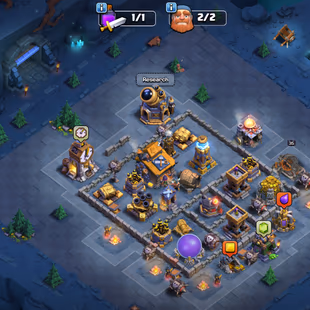 🔥ALL HEROS MAX🔥8 EPIC EQUIPMENT MAX!XP 235!TH 18 NEAR MAX!!HERO:105-105-95-80-55-25!VERY NEAR MAX DEFANCE!GREAT TROOPS - Image 8