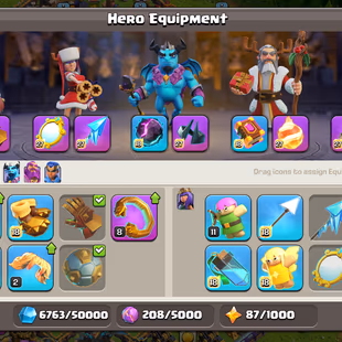 🔥[ WAR ARENA SCENERY - 9 EPIC EQUIPMENT MAX ]🔥MAX EPIC:SB-GG-MM-FA-AF-FB-DC-RS-EB || 23X EQUIPMENT MAX | STRONG TROOPS - Image 5
