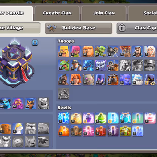 💫[ 13'000 GEMS - 1600 CWL MEDALS ]💫 HEROS: 79-70-42-52-25 ||  DECENT EQUIPMENT || NICE DEF - TROOPS || - Image 3