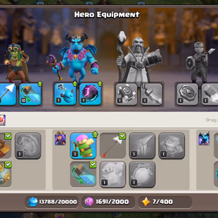 TH 10 FULL Maxed !! 2 Epic Equipment !! 570 Cwl Medals !! Namechange Free !! Magic Items !! 620 Gems  - Image 5
